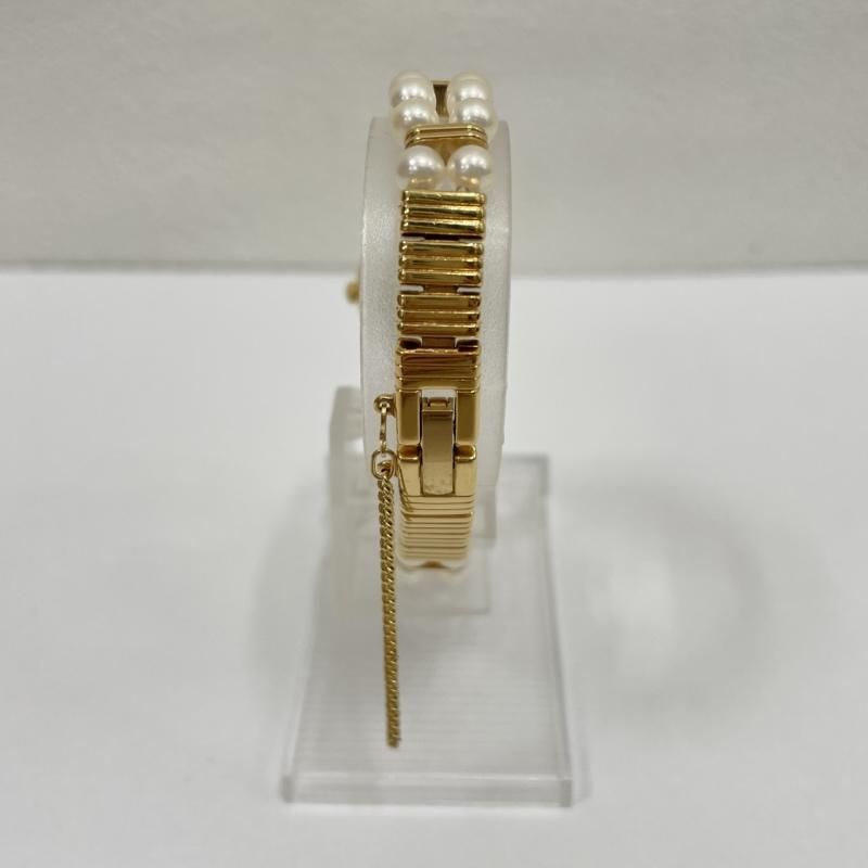 ミキモト JAL 限定 オリジナル パール ウォッチ 4N20-0941 シェル 文字