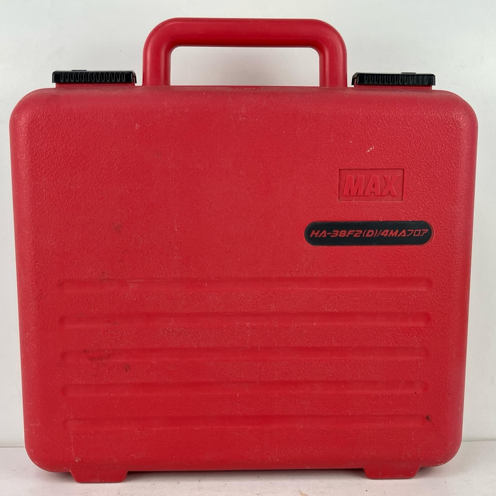  ЗЗMAX マックス 38 mm 高圧 エアタッカ ケース付 HA F 2 D 4 MA レッド エアータッカー エアーツール