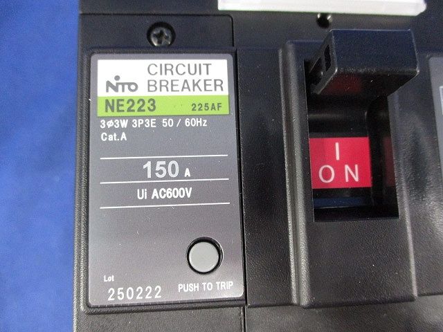サーキットブレーカ(盤取り外し品) NE223 NE223SU3P200A NE-SU