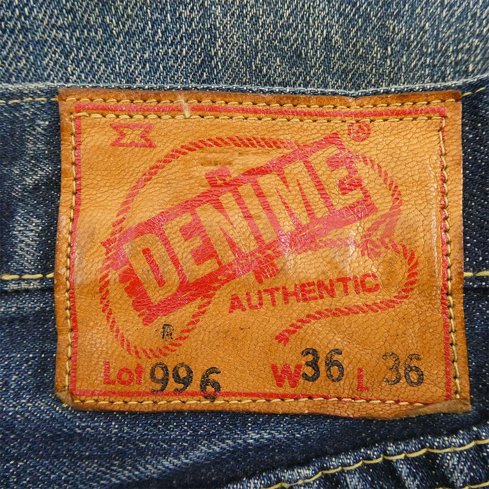 Denime ドゥニーム 996 デニム パンツ W36 L36 インディゴブルー系 36