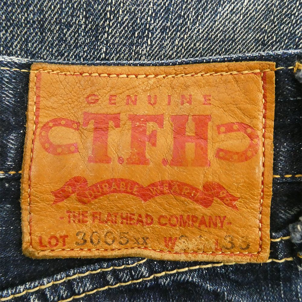 THE FLAT HEAD ザフラットヘッド 3005XX デニム パンツ インディゴ