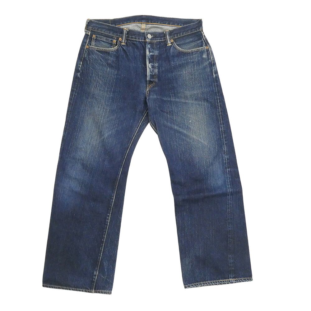 o*i様 THE FLAT HEADフラットヘッド3005XX濃紺W実寸約94c THE FLAT HEAD ザフラットヘッド 3005XX デニム パンツ インディゴ