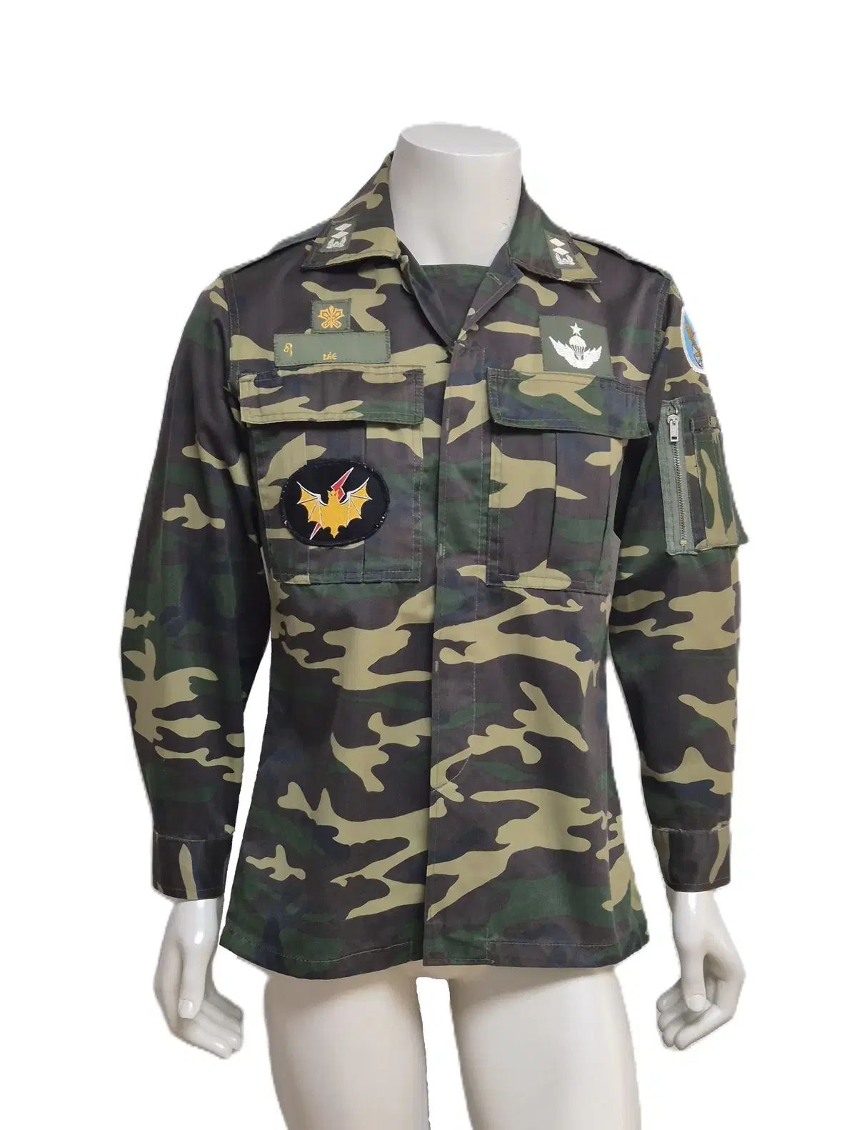 陸軍 旧モデル 11空挺 特典 レディース Infantry 中尉 後期型 WHO 毒蛇服 軍服 ジャケット M