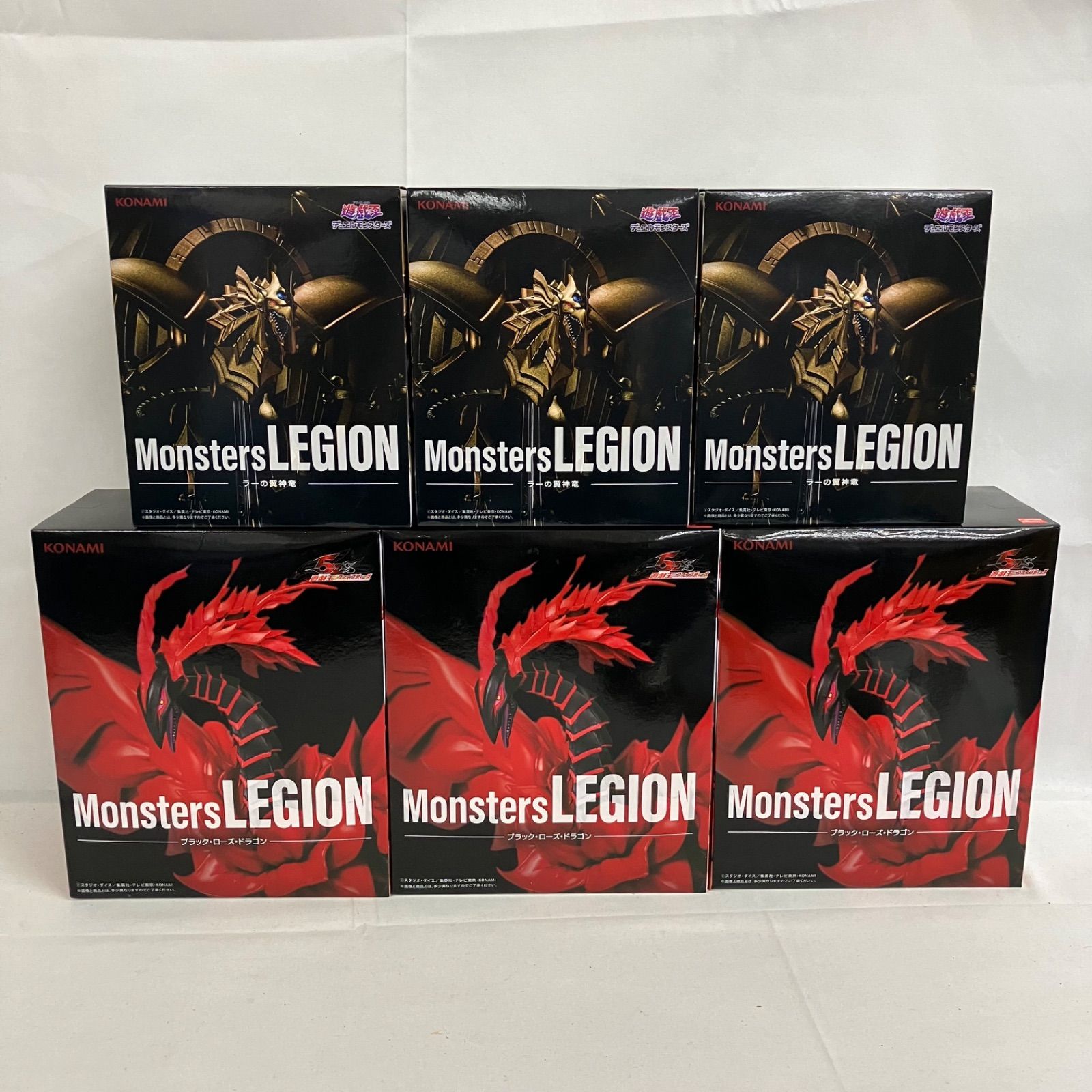 未開封 遊戯王 Monsters LEGION ラーの翼神竜 ブラック・ローズ