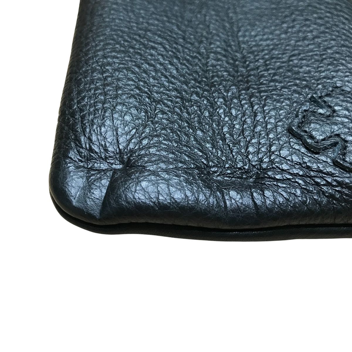 クロムハーツ CHROME HEARTS メガネケース レザー ケース ブラック