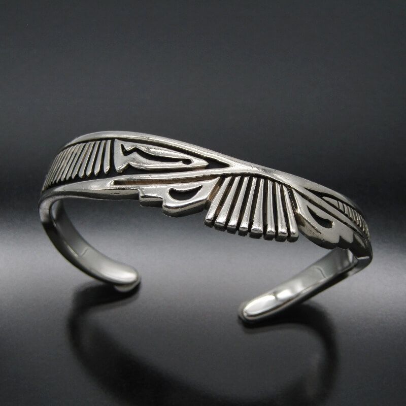 Steven J Begay ナバホ族 バングル オーバーレイ スティーブンJビゲイ