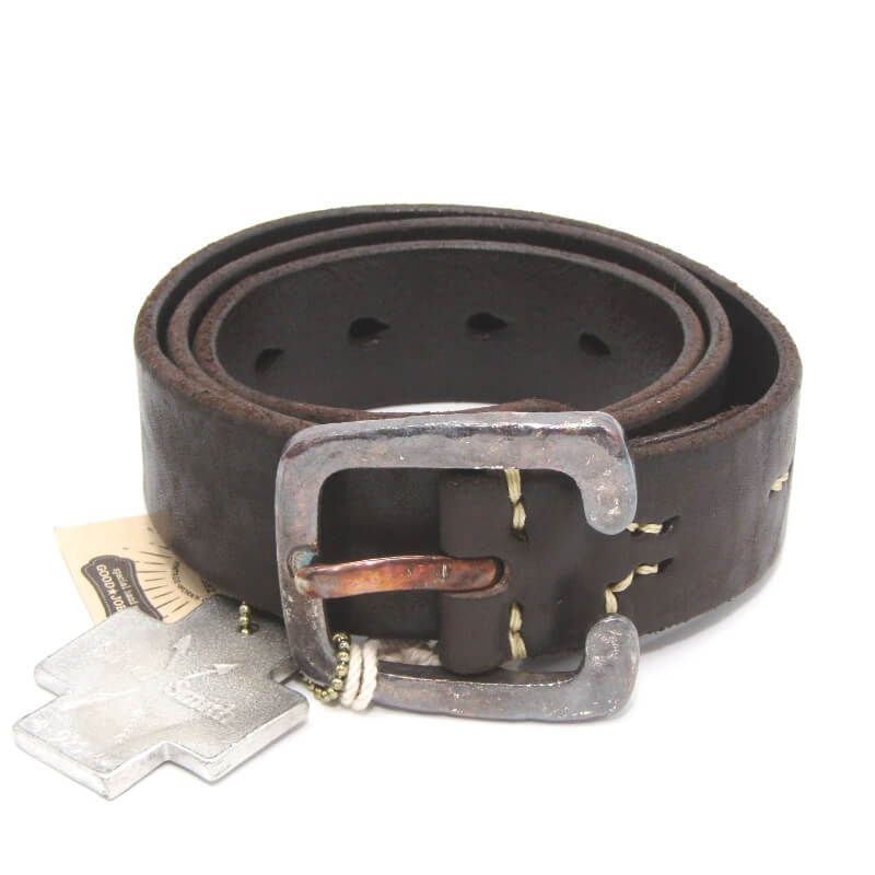 美品 Vintage Works ヴィンテージワークス ベルト DH5536 SV Cバックル