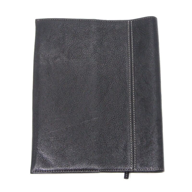 土屋鞄製造所 ツチヤカバン ノートカバー オイルヌメ A 本革 カーボンブラック