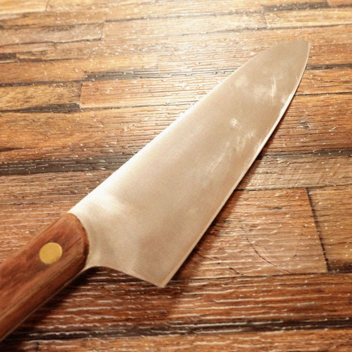 高級ヤスキハガネ鋼 牛刀 研ぎ済 万能包丁 HRC57 160mm - メルカリ