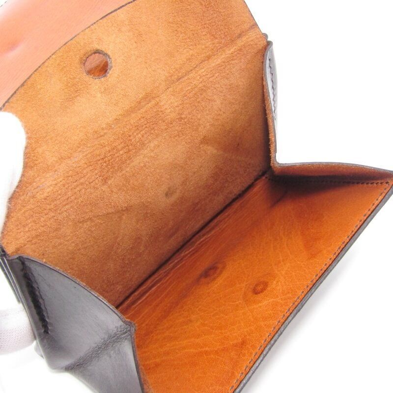 Hans Oster ハンスオスター ミニ財布 手縫い 北欧の匠 本革 小銭入れ