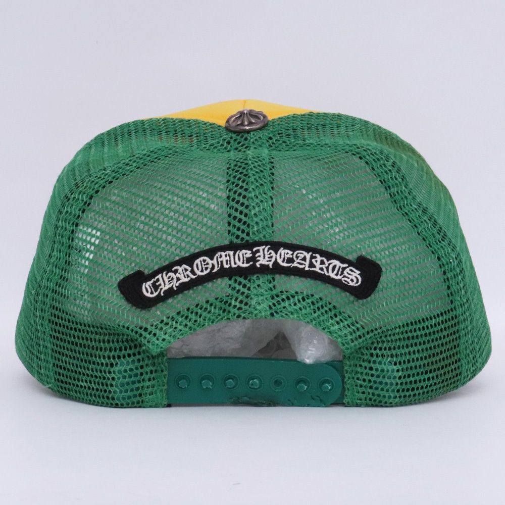 CHROME HEARTS MATTY BOY メッシュトラッカーキャップ イエロー