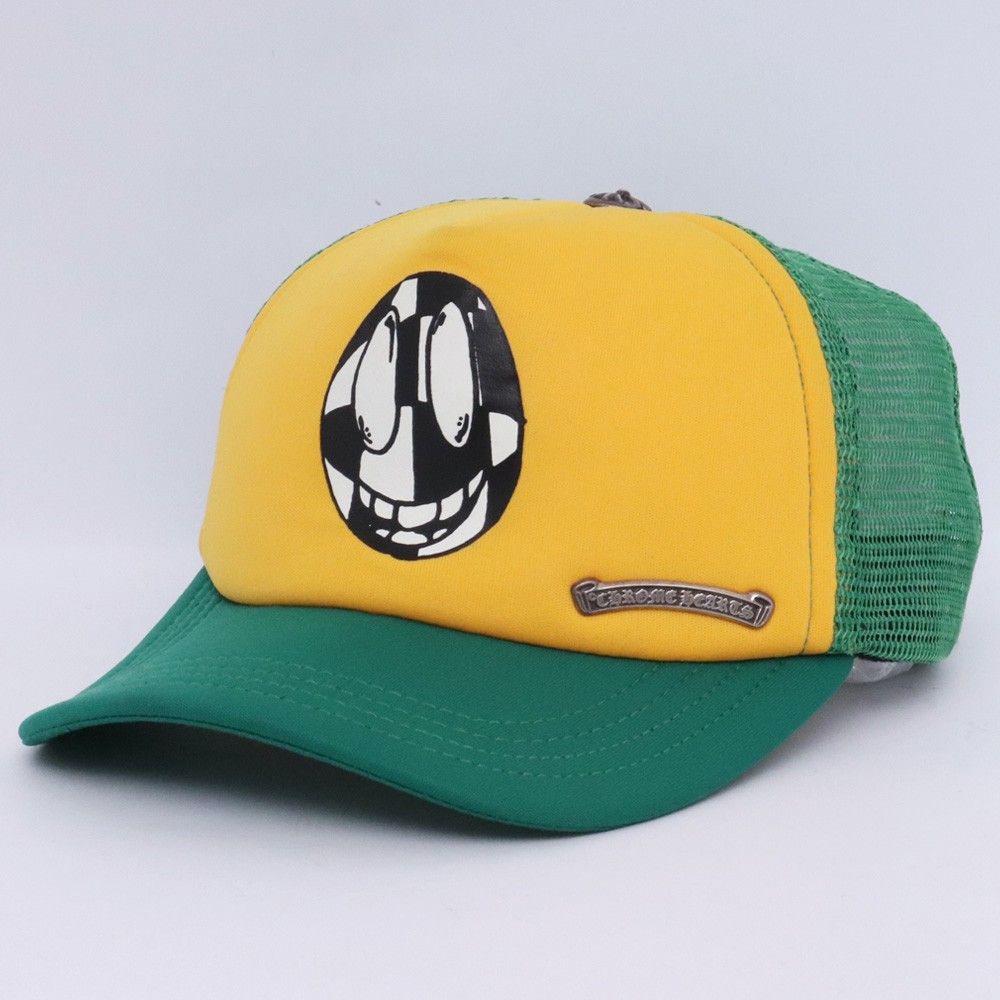 CHROME HEARTS MATTYBOY CAP メッシュキャップ　正規品 CHROME HEARTS MATTY BOY メッシュトラッカーキャップ イエロー