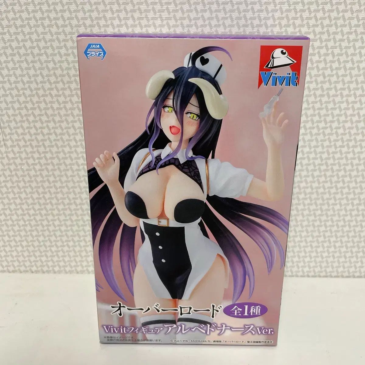 Vivit オーバロード アルベド ナースフィギュア - メルカリ