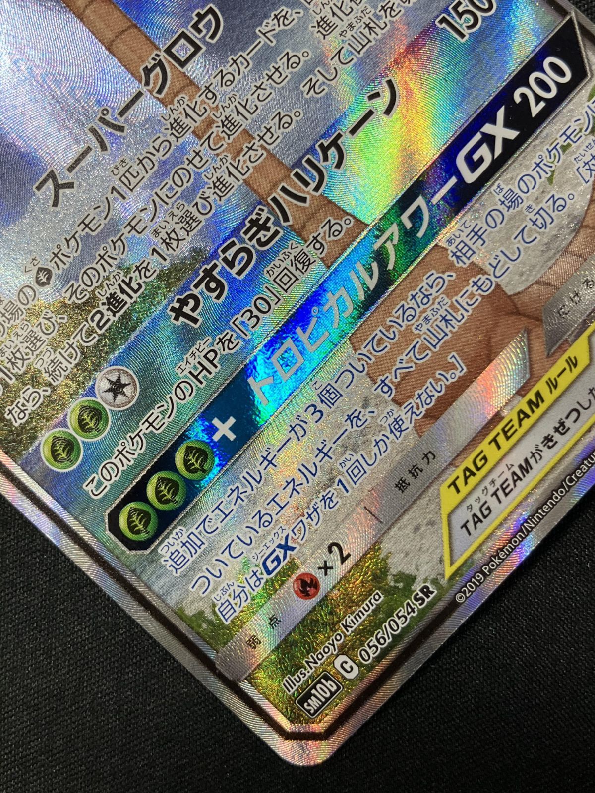 ポケモンカードゲーム ポケカ モクロー＆アローラナッシーGX SR SM10b