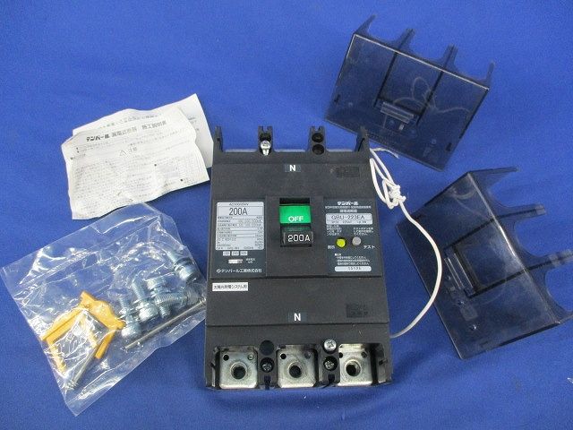 漏電遮断器 3P3E200A GBU-223EA