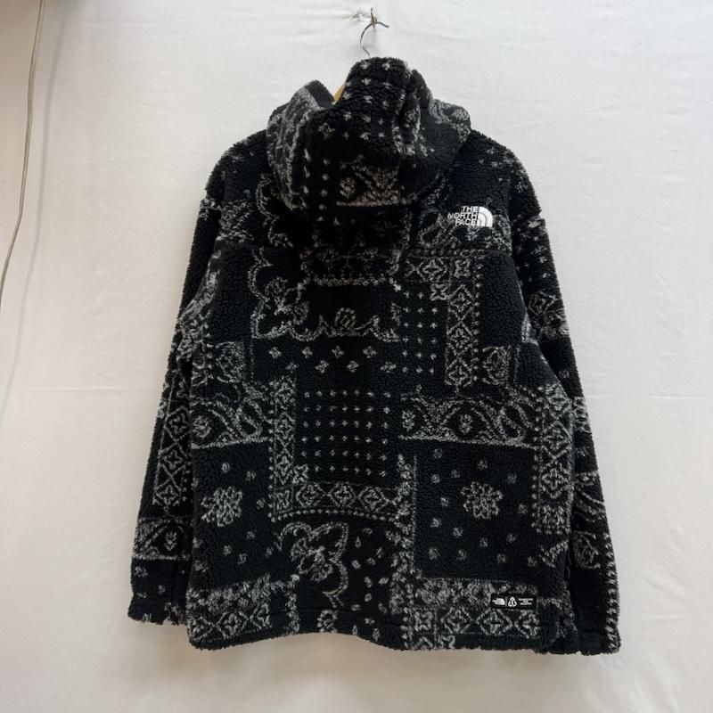 424 CLOSINGS ペイズリー柄 フーディ フード ジャケット 短丈 XL ザノースフェイス ノベルティ 最も安い プレイ グリーン フリース