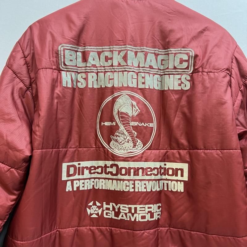 ヒステリックグラマー 00s プリマロフトジャケット レーシング