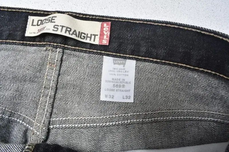 00S リーバイス 569 ブラックデニム デニムパンツ 32 N0903 - メルカリ
