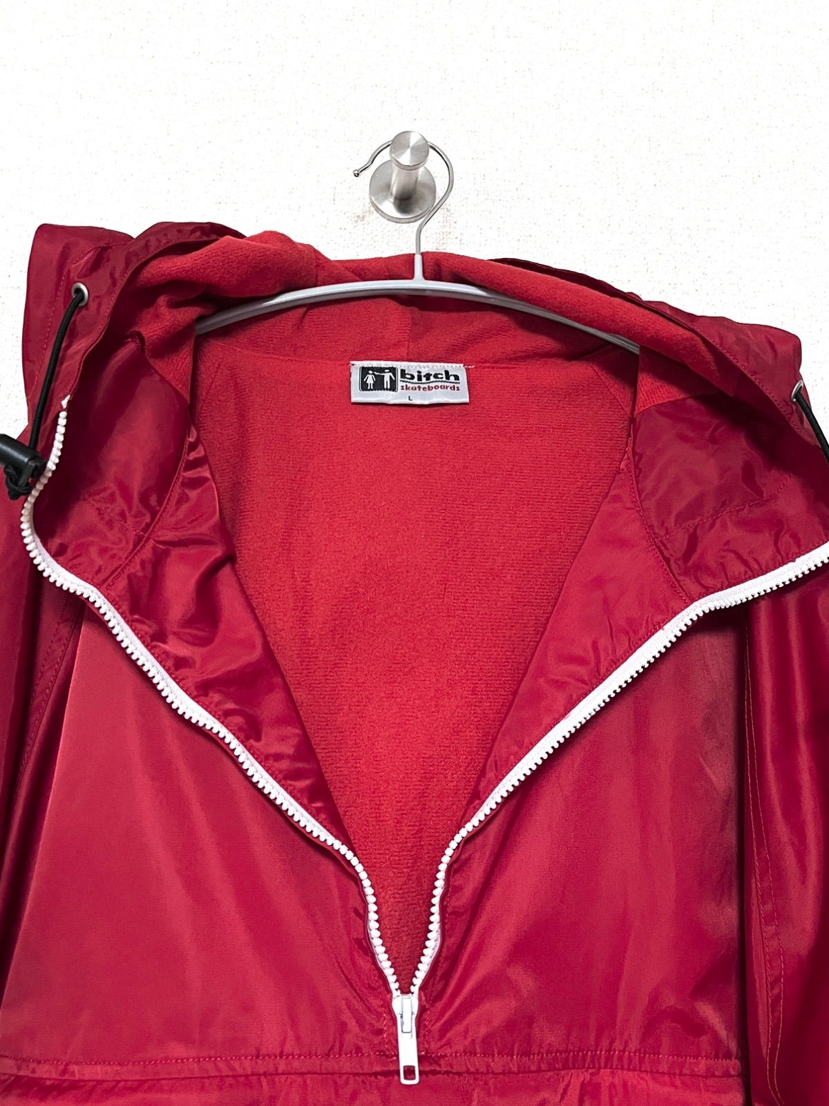 bitch skateboards】90s ナイロンアノラックジャケット L ビッチ