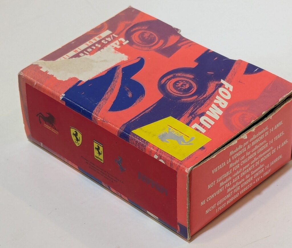 TAMEO KIT 1/43 Metal Model Kit Winner M.Schumacher FERRARI F2001