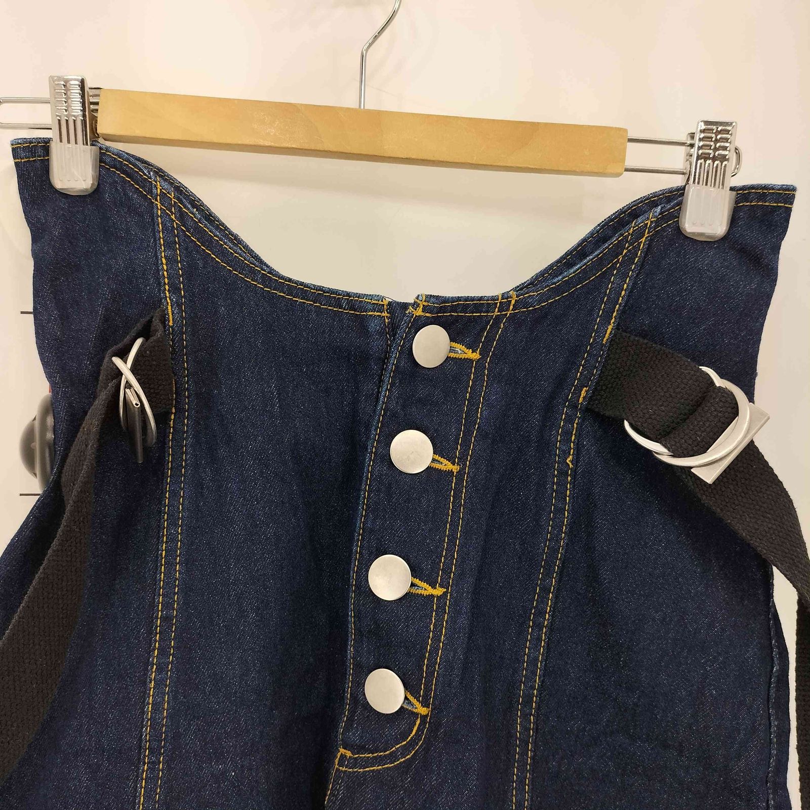 パメオポーズ Pameo Pose Belted Alien Skirt ベルト付き ボタンフライ