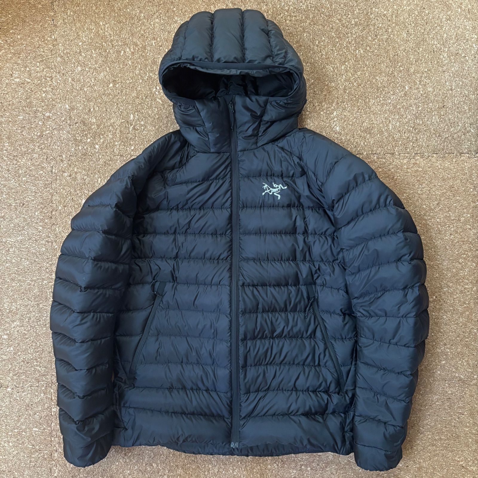 アークテリクス セリウムLT メンズS 黒 ブラック ダウン ナイロン