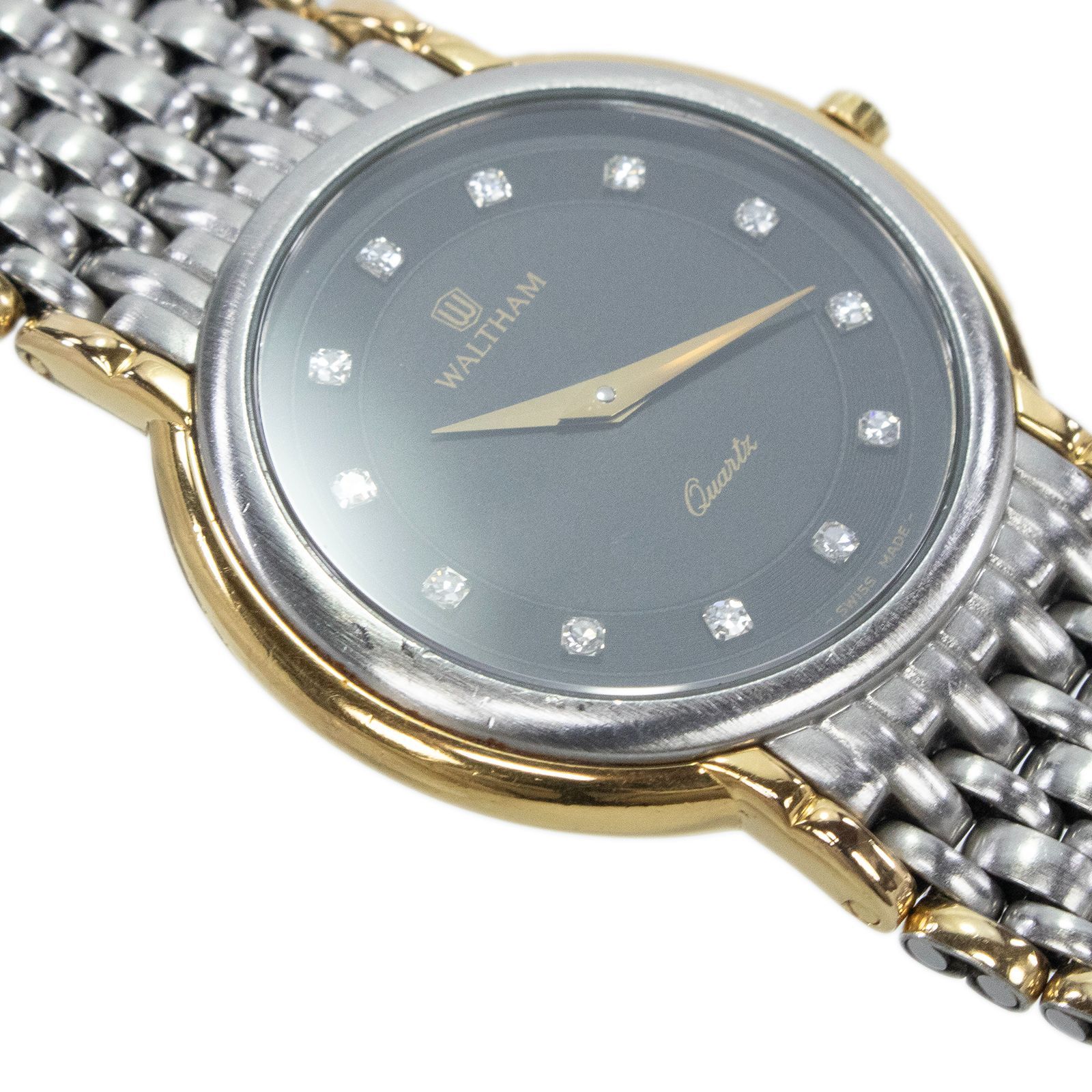 送料無料 ウォルサム 腕時計 クォーツ 2針 メンズ 63170.26 黒