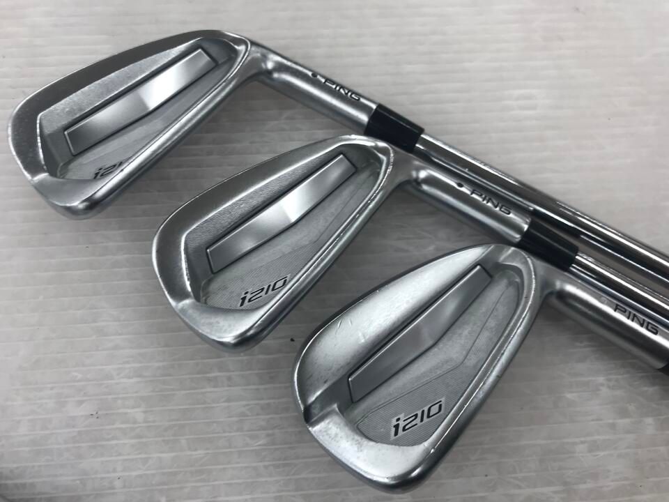 ピン i210 NSプロ MODUS 3 TOUR 120 Sフレックス アイアンセット 中古