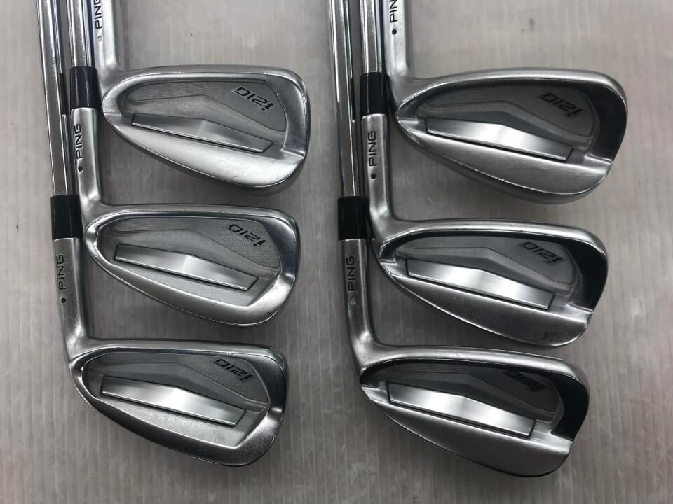 ピン i210 NSプロ MODUS 3 TOUR 120 Sフレックス アイアンセット 中古