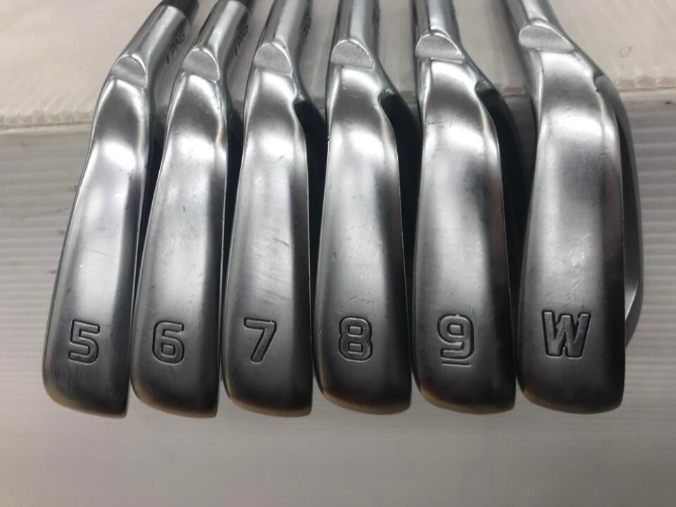 ピン i210 NSプロ MODUS 3 TOUR 120 Sフレックス アイアンセット 中古