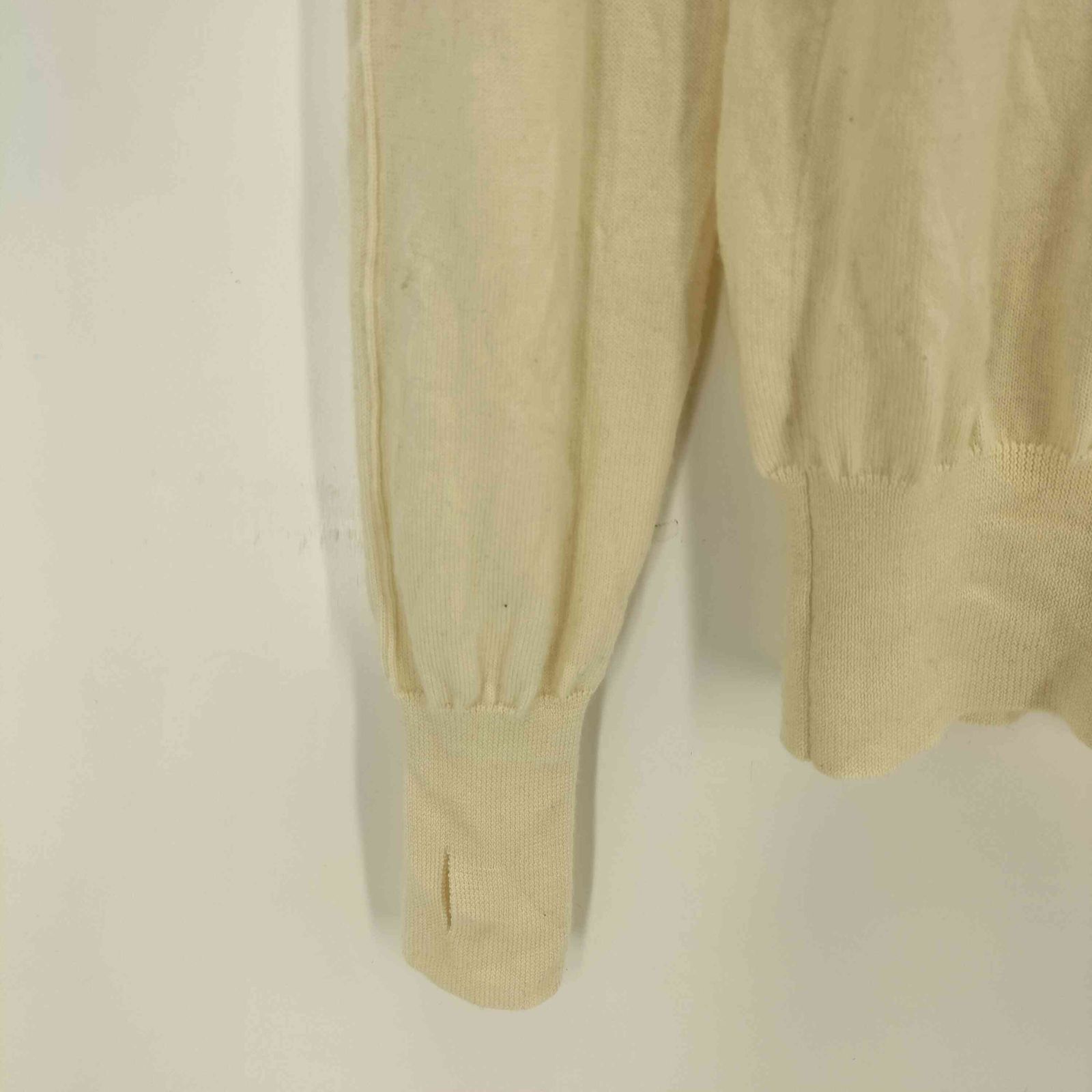 トップス NULLUS Gradient Stripes Knit NULLUS Gradient Stripes Knit NULLUS Off-White Gradient Stripes