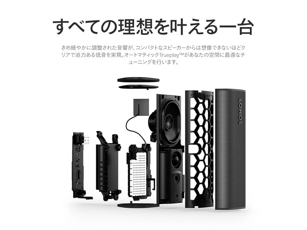 Sonos Roam2 スマートスピーカー 【VGP2025 Bluetoothスピーカー(2万円