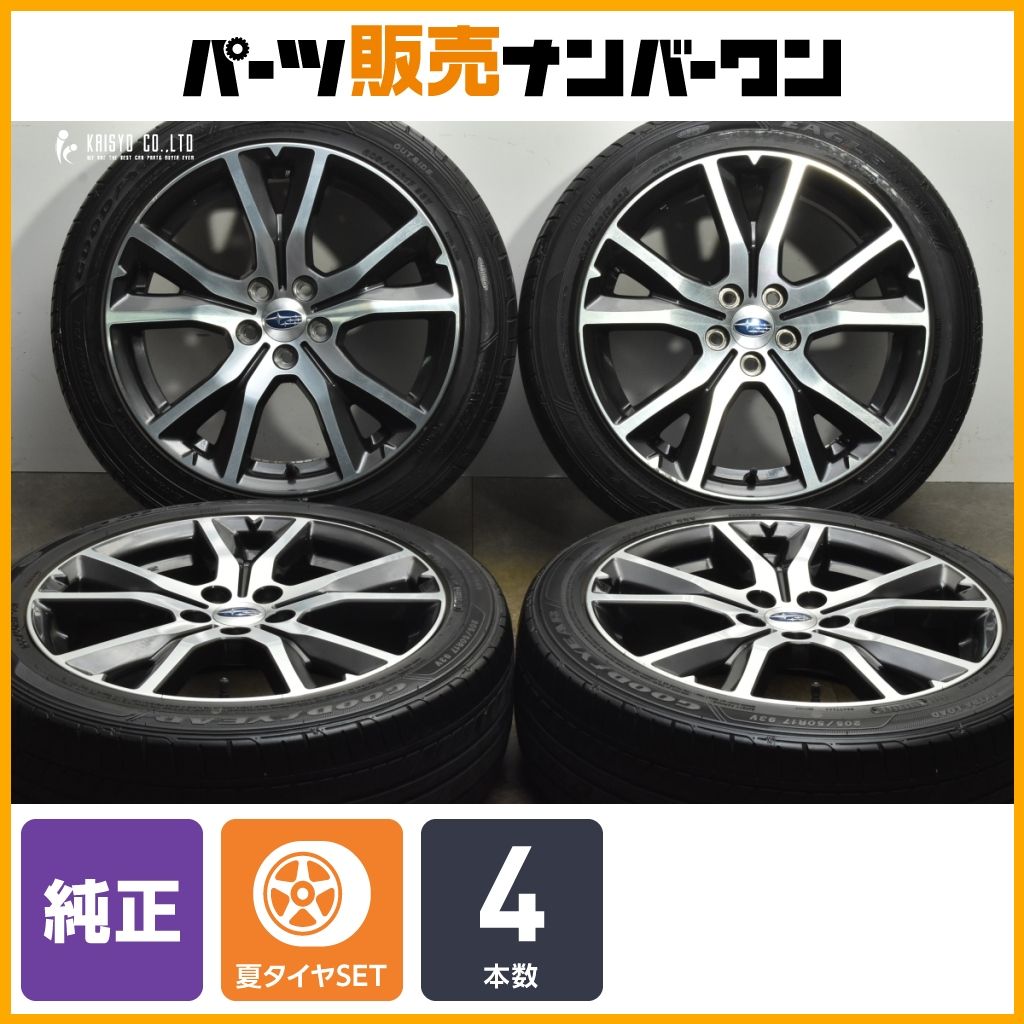 程度良好】スバル GT7 インプレッサスポーツ 純正 17in 7J +55 PCD100