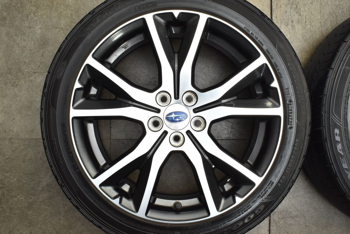 程度良好 スバル GT 7 インプレッサスポーツ 17 in J 55 PCD 100 グッドイヤー イーグルLS EXE 205 50 R ハッチバック G 4 にも