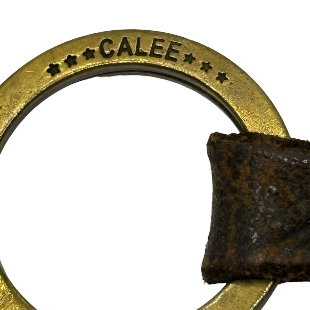 CALEE(キャリー) Brass Star Studs Wallet Chain ブラス スター