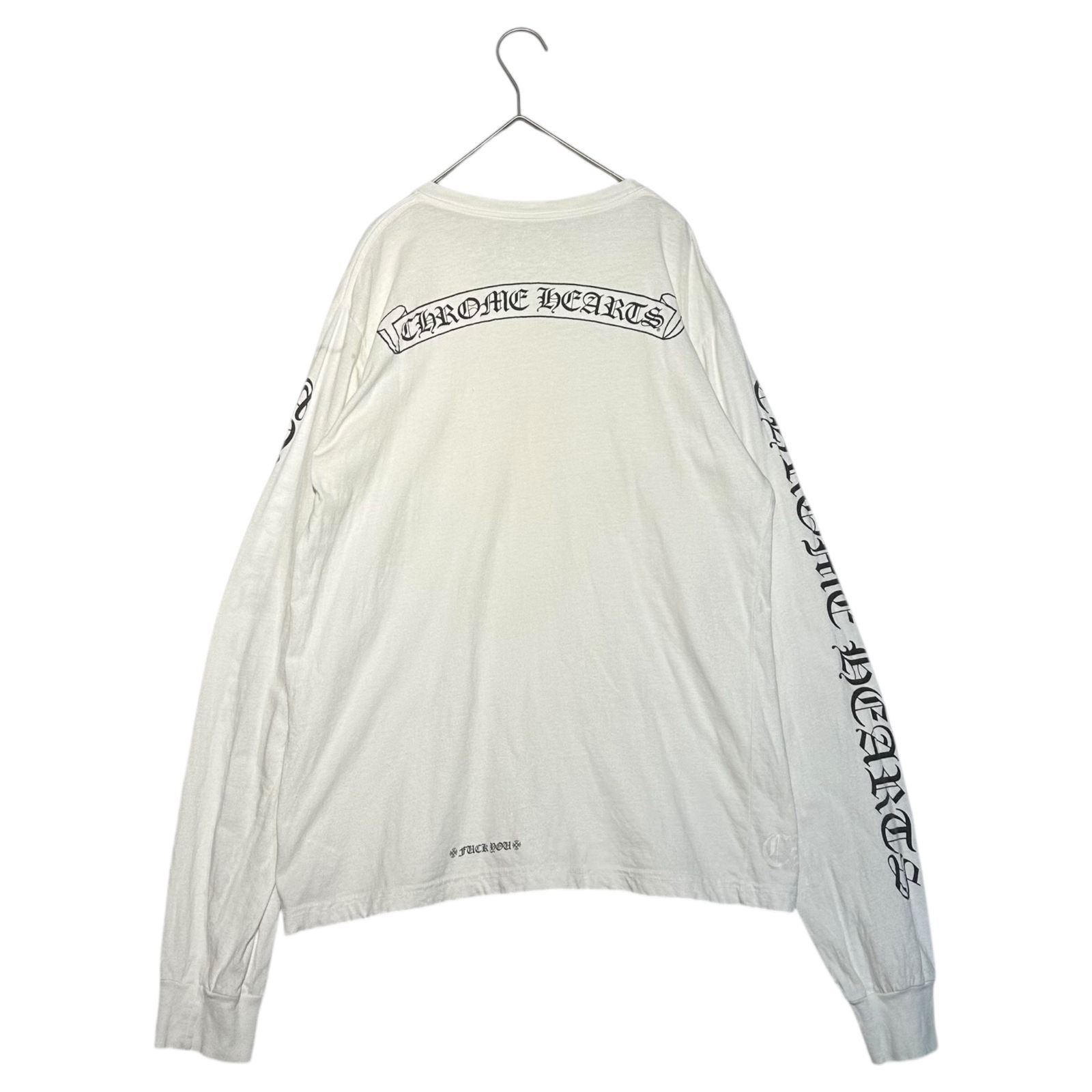 CHROME HEARTS(クロムハーツ) Scroll Label L/S T-Shirt スクロール