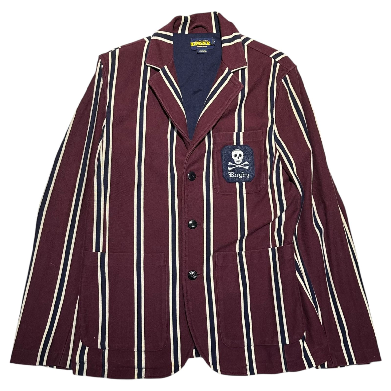 RALPH LAUREN RUGBY(ラルフローレンラグビー) Logo Patch Stripe 3B 