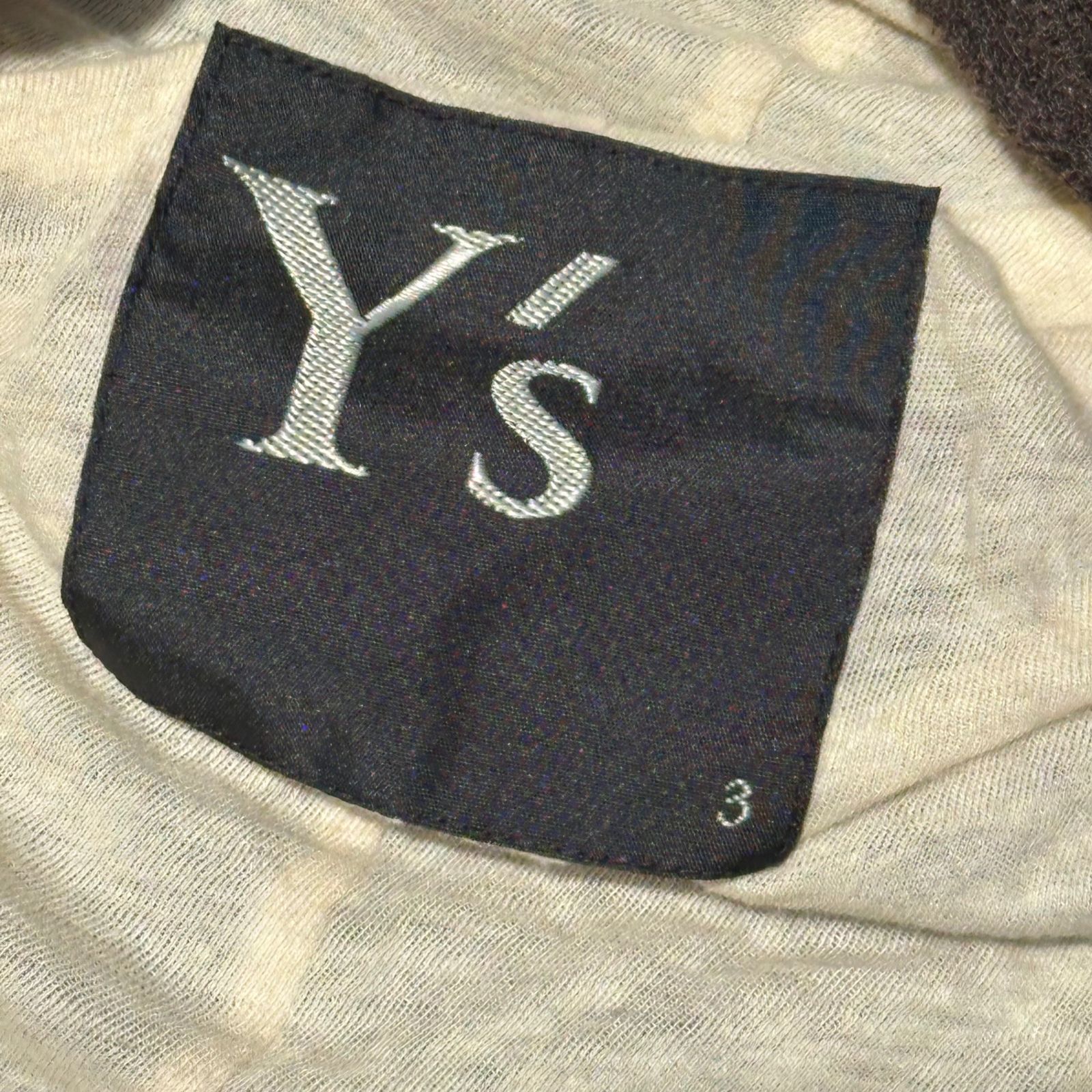 Y's(ワイズ) Distorted Wool Knit Cardigan 変形 ウール ニット