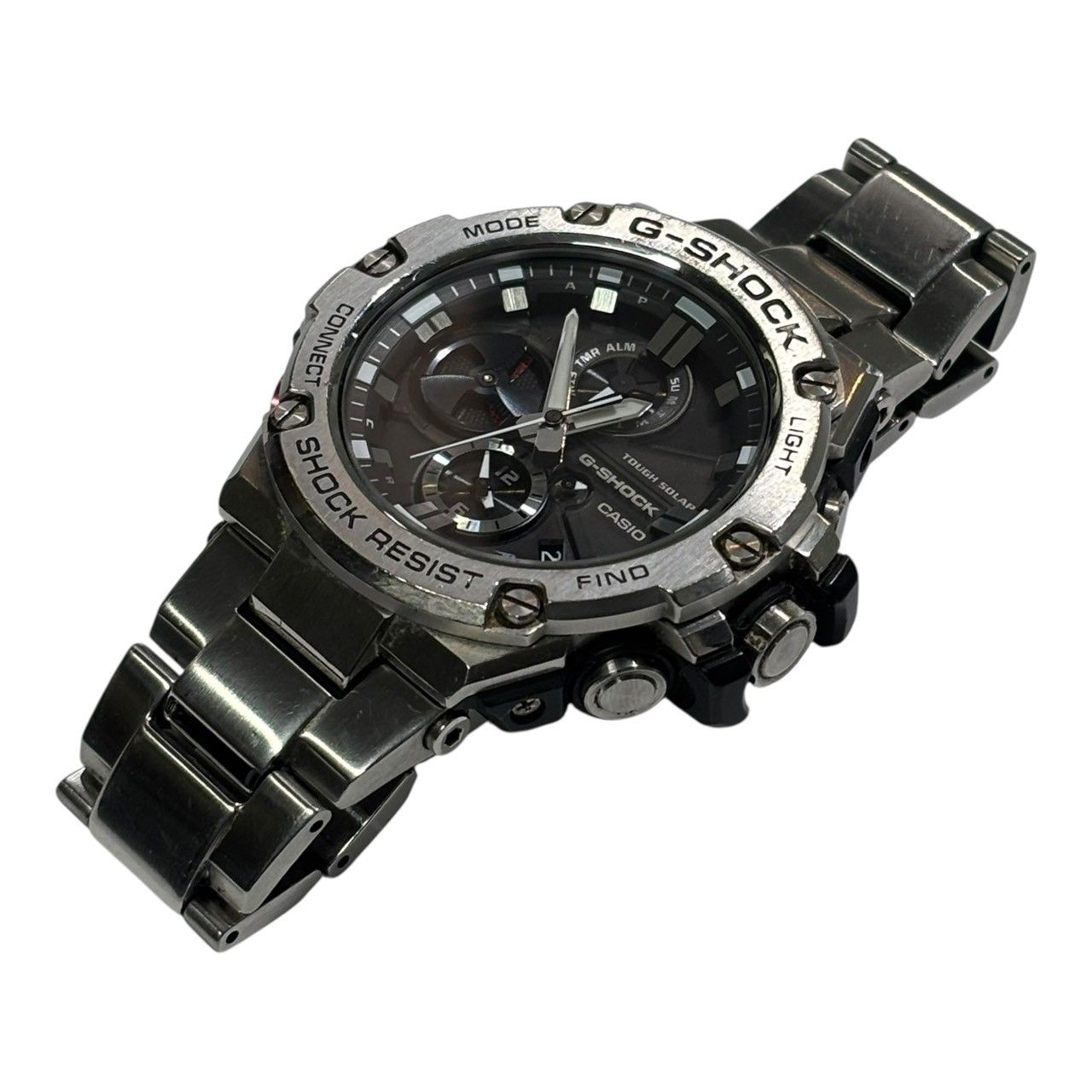 CASIO(カシオ) G-SHOCK G-STEEL Bluetooth 腕時計 GST-B100-1AJF 