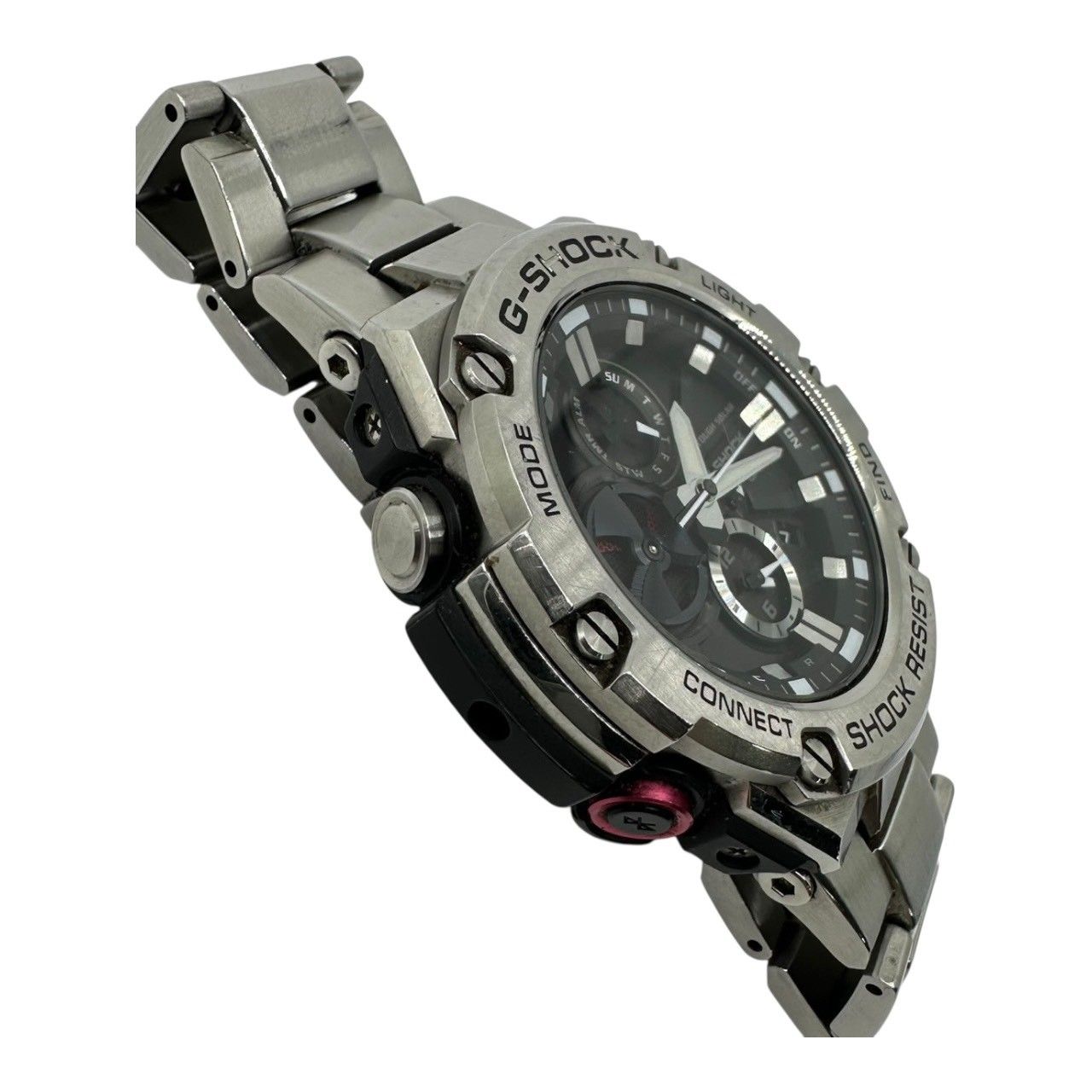 CASIO(カシオ) G-SHOCK G-STEEL Bluetooth 腕時計 GST-B100-1AJF 