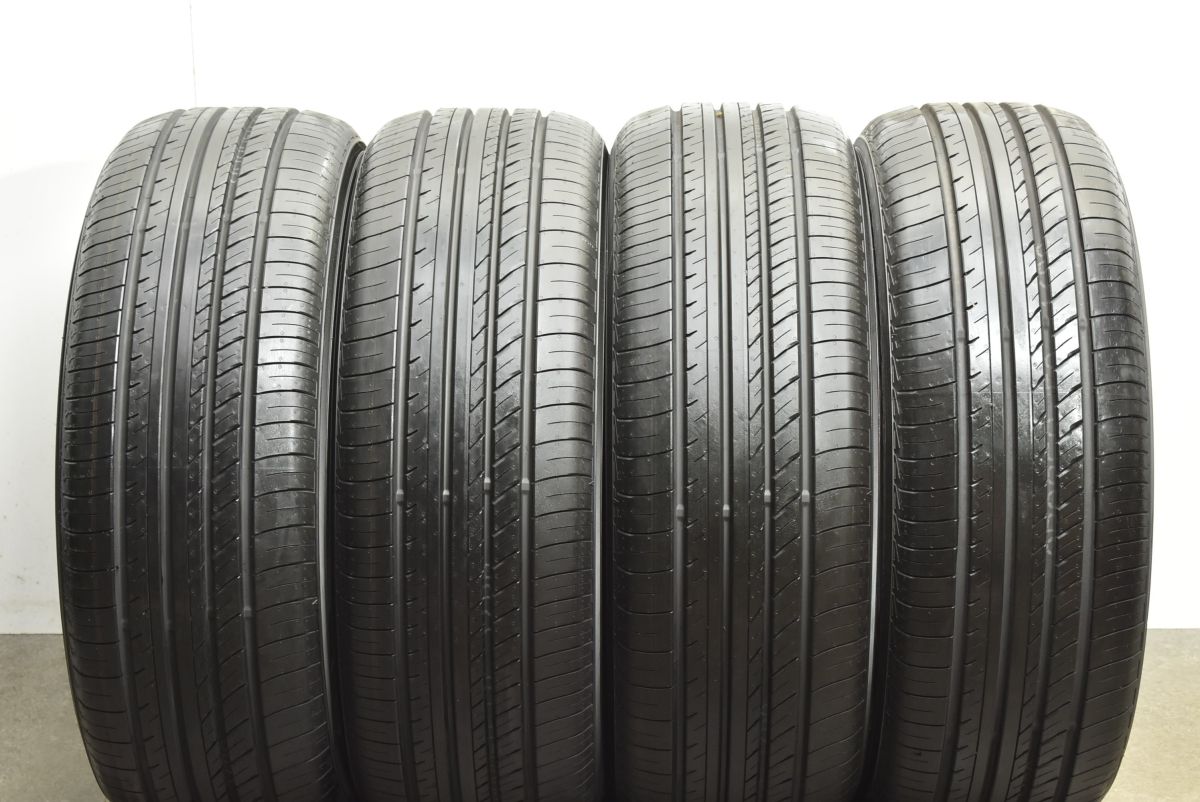 製 新車外し品 ヨコハマ アドバン dB V 552 225 55 R 18 4本 エクストレイル エルグランド XV フォレスター クロストレック バリ溝