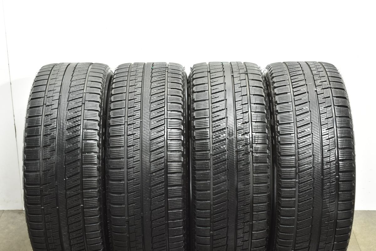  バリ溝 NOVARIS BEONDE 18 in 8 J 42 PCD 114 3 グリップマックス グリップアイス X 235 50 R アルファード ヴェルファイア デリカD 5 18インチ タイヤ ホイールセット