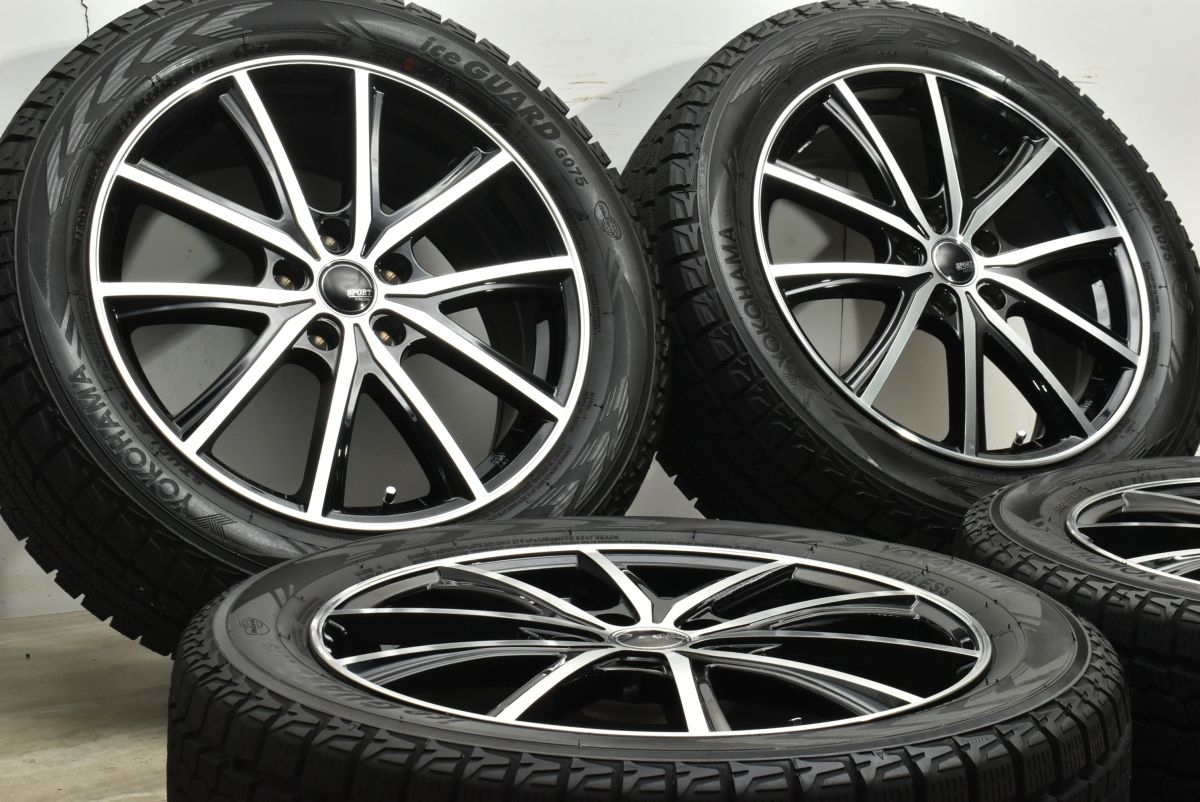 2024年製 超バリ溝】SPORT KRONE 18in 7J +53 PCD114.3 ヨコハマ