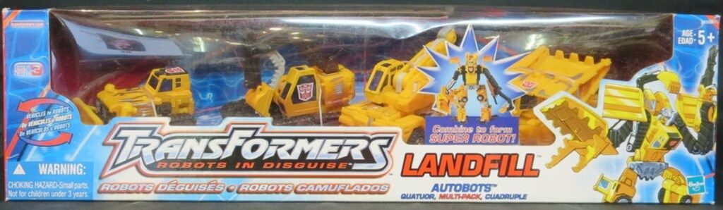 HASBRO TF RID ‘01 LANDFILL