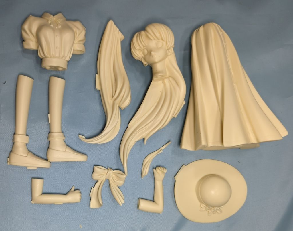 海洋堂 1/8スケール レジンキャストキット 小早川瑞穂 キャスト