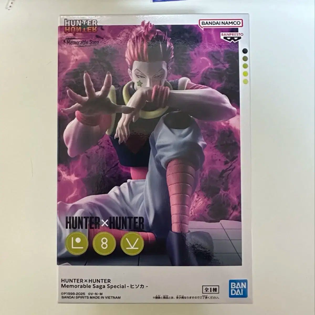 未開封新品 BANPRESTO(バンプレスト) HUNTER×HUNTER ヒソカ フィギュア