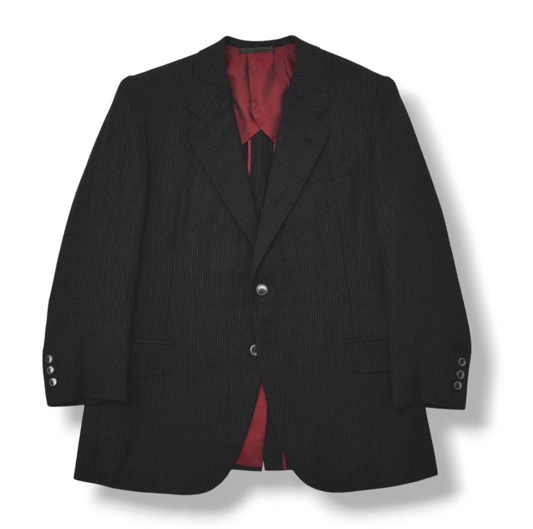 高級】 バレンシアガ BALENCIAGA CUSTOM TAILOR OTSUKA ストライプ柄