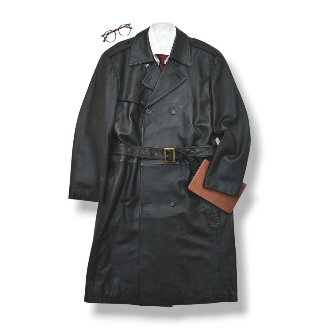 ティーズ インターナショナル T's international シープスキン レザー