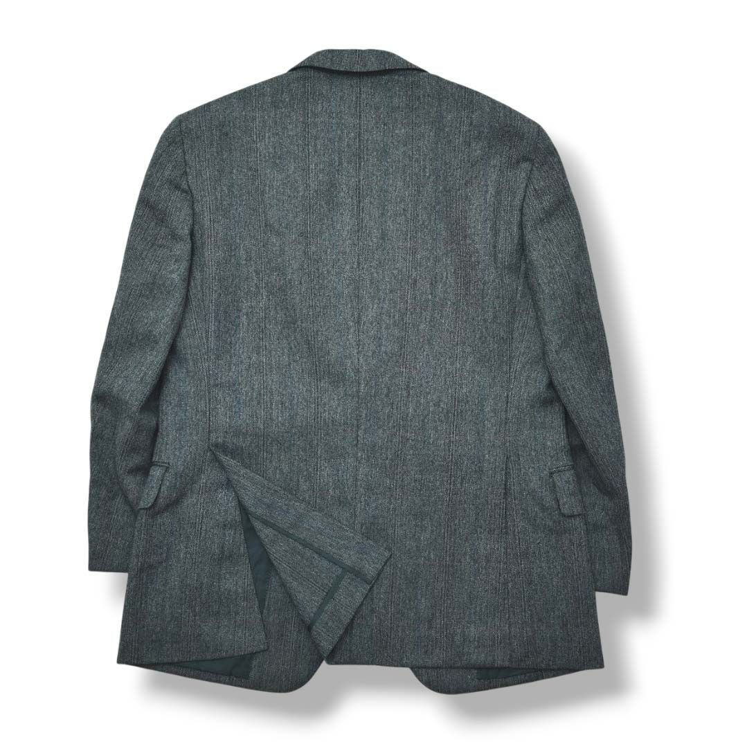 90s バーバリー Burberrys ツイード ウール チェック柄 シングル 2B 3