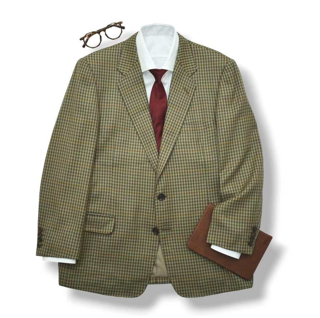 90s バーバリー Burberrys ガンクラブチェック柄 シングル 2B